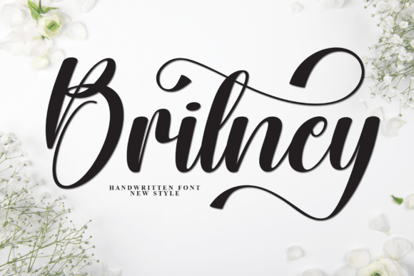 Britney: A Script Font That Commands Attention with Grace