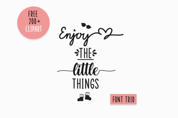 Enjoy the Little Things: A Font for Modern Creatives