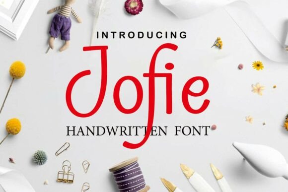 Jofie Font: Where Elegance Meets Modern Handwritten Style
