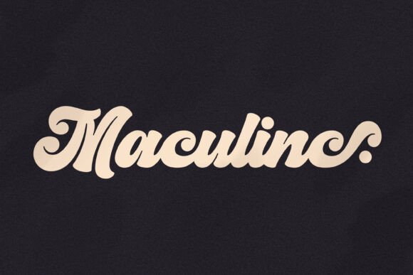 Maculinc Bold Script Font: A Designer's Creative Asset