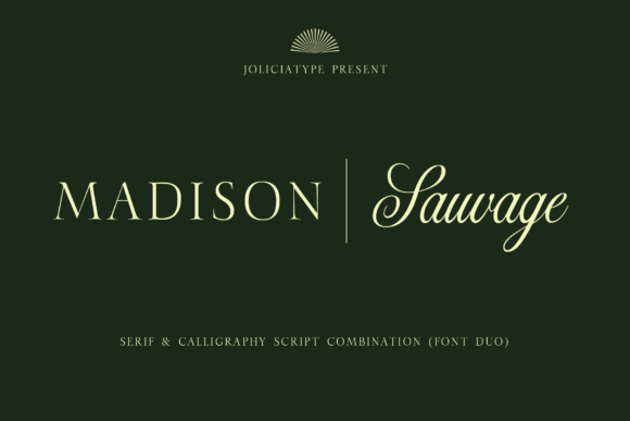 Madison Sauvage: Where Classic Serif Meets Calligraphic Soul