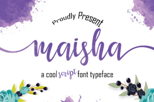 Maisha: A Script Font That Brings Handmade Charm to Modern Design