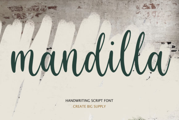 Mandilla: The Flowing Script Font for Modern Romance