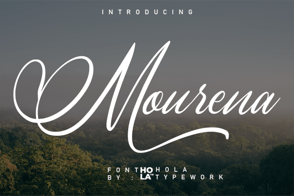 Mourena: Where Modern Sophistication Meets Handwritten Charm