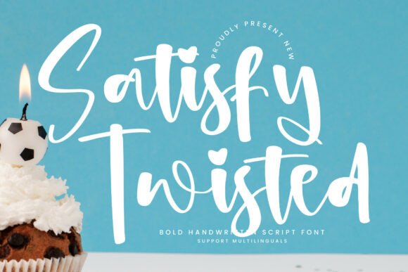 Satisfytwisted Regular: A Fresh Take on Handwritten Elegance