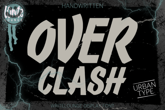 Unleash Raw Energy: The Power of the Overclash Script Font
